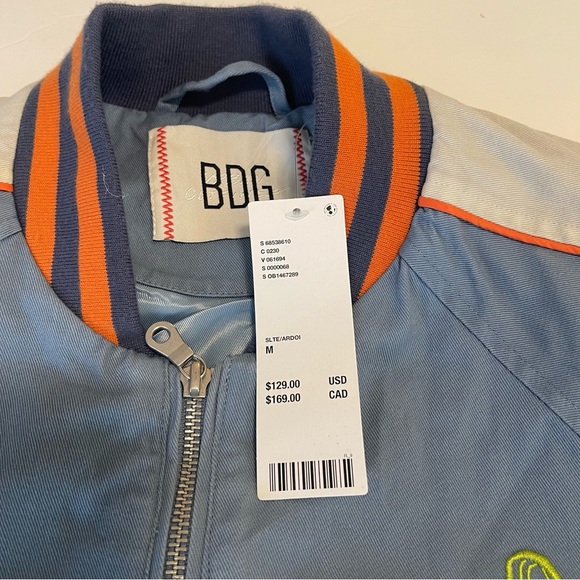 BDG Jacket Embroidered Souvenir Medium New With Tags Cactus - Picture 8 of 12